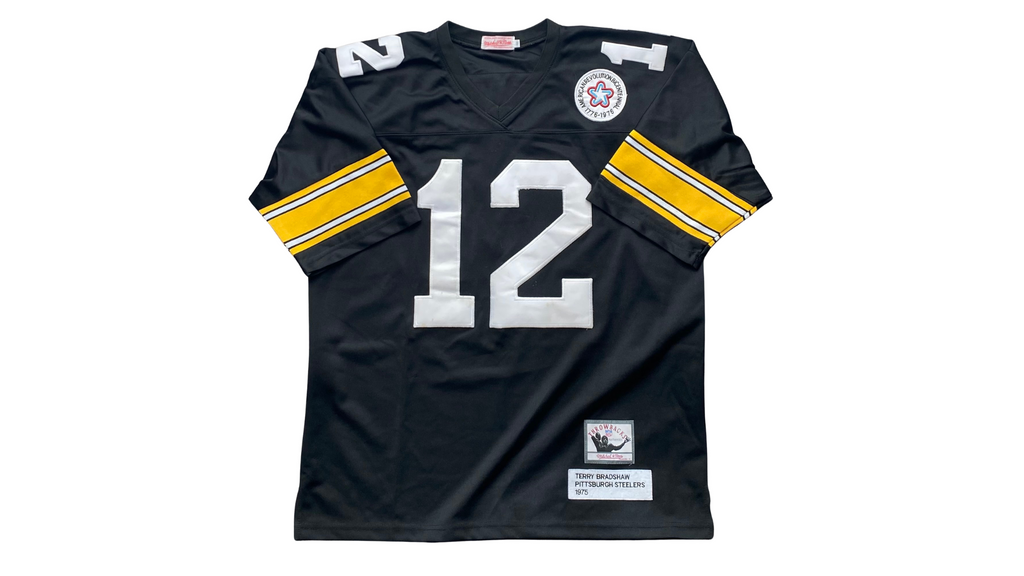 Terry Bradshaw Mitchell & Ness Pittsburgh Steelers Jersey