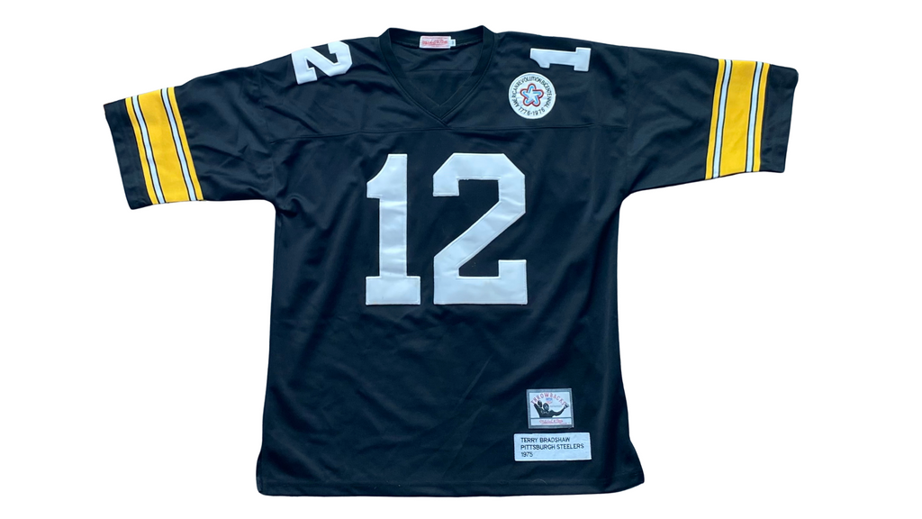 Terry Bradshaw Mitchell & Ness Pittsburgh Steelers Jersey