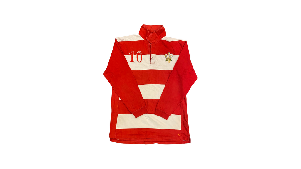 Wales Striped Rugby Shirt
