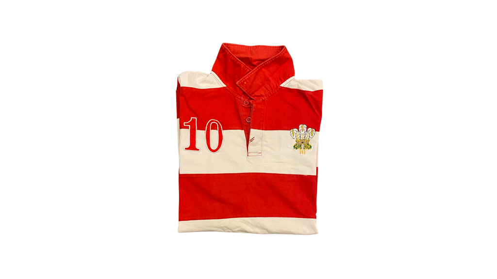 Wales Striped Rugby Shirt