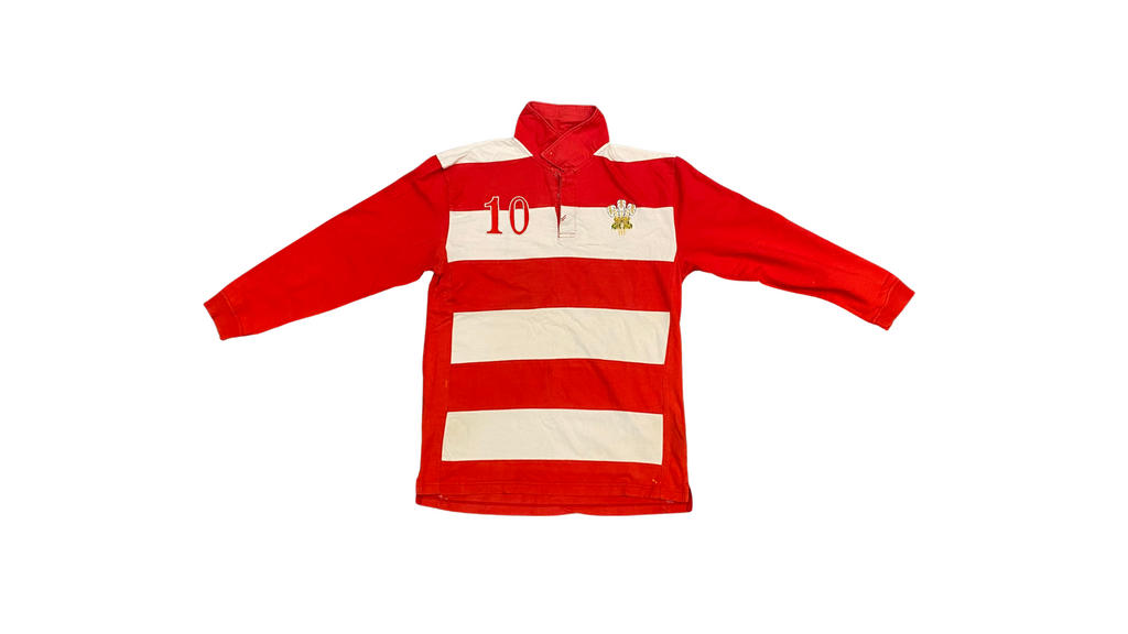 Wales Striped Rugby Shirt